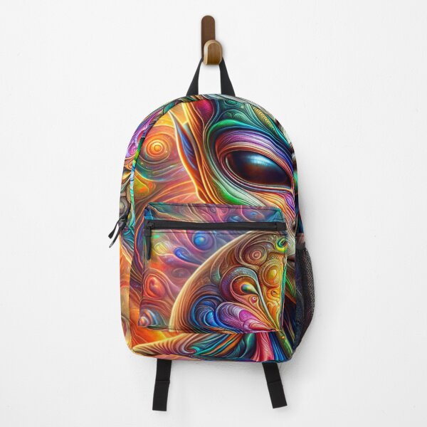 Item preview, Antique Alien Psychedelic Art designed and sold by glowarya.