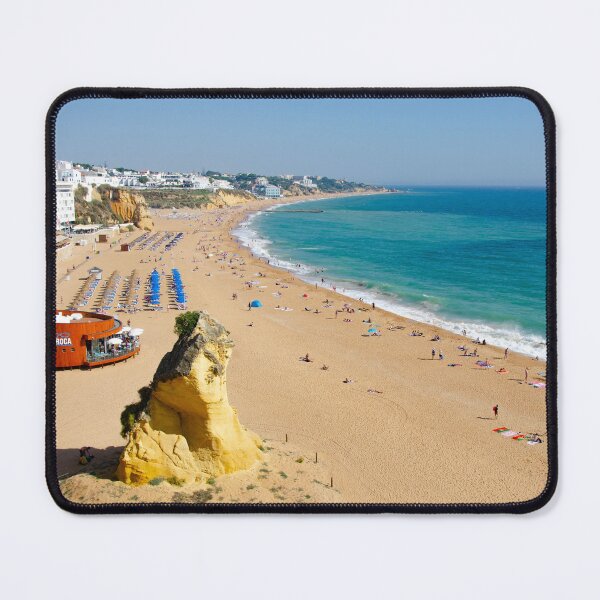 Item preview, Beach At Albufeira Town In The Algarve designed and sold by GG WALL ART.