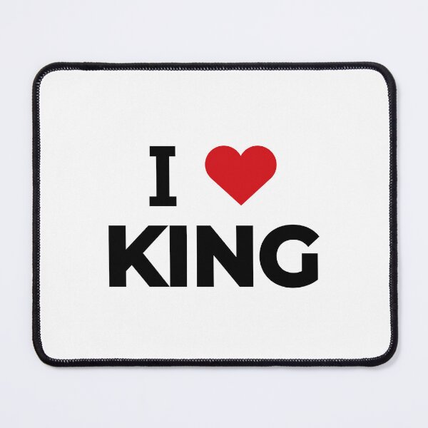 Item preview, I love King designed and sold by Moyanana.