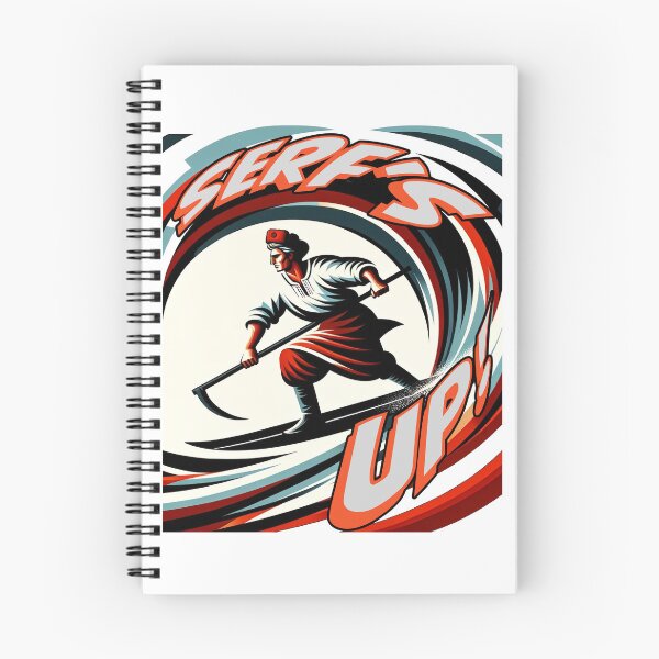 Item preview, Serf's Up! - Surfing Serf Rising 2 designed and sold by Matthew Kinnersly.