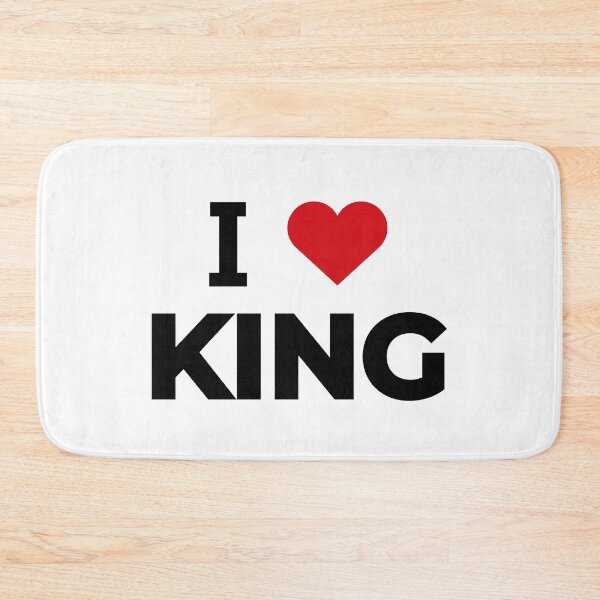 Item preview, I love King designed and sold by Moyanana.