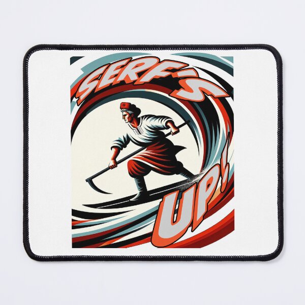 Item preview, Serf's Up! - Surfing Serf Rising 2 designed and sold by Matthew Kinnersly.