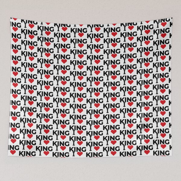 Item preview, I love King designed and sold by Moyanana.