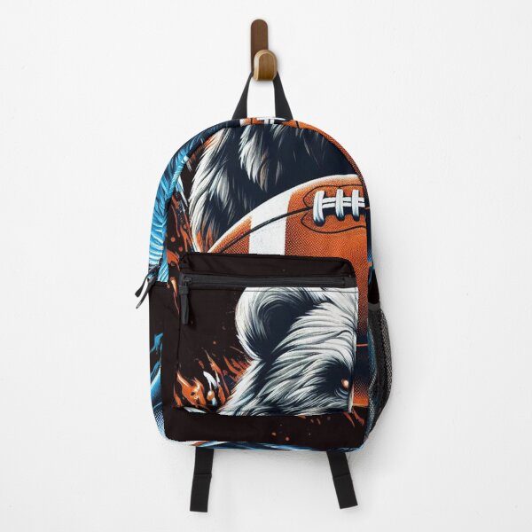 Item preview, Bear and Football Passion: Dynamic Sports Art designed and sold by ProjectNoah.