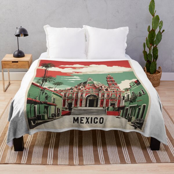 Item preview, Mexico Vintage Poster Tourism 2 designed and sold by TravelersGems.