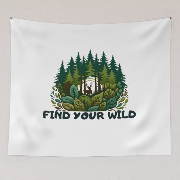 Item preview, Nature's Serenity - Embrace Your Wild designed and sold by KNAA.