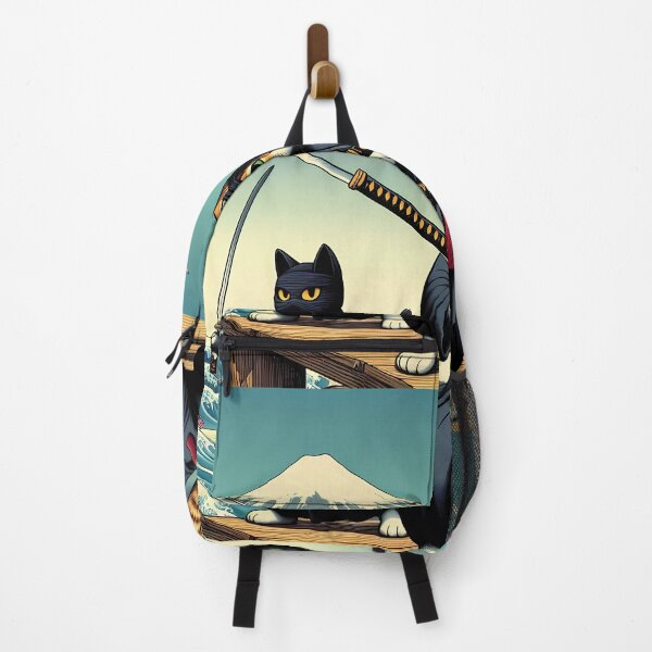 Item preview, Ninja Anime Cats anime Watercolor landscape. iPhone and Samsung Galaxy case cover designed and sold by RoManSmArt.