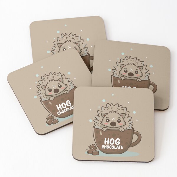 Artikelvorschau, Kuscheln Sie sich mit Hog Chocolate Hugs entworfen und verkauft von EmeraldeaArt.