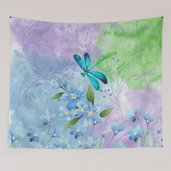 Item preview, Forget Me Not Dragonfly designed and sold by tomorrowsart.