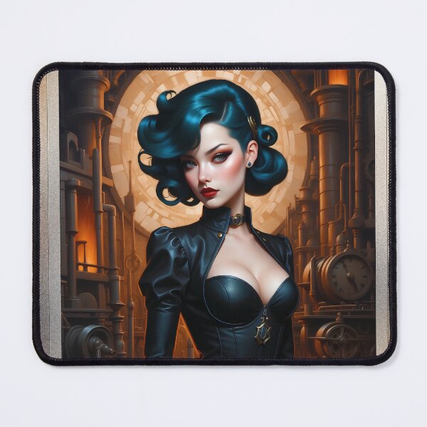 Item preview, I Am In Control Gothic Girl Portrait Magnificent AI Concept Art by Xzendor7 designed and sold by Xzendor7 Digital Art Creations.