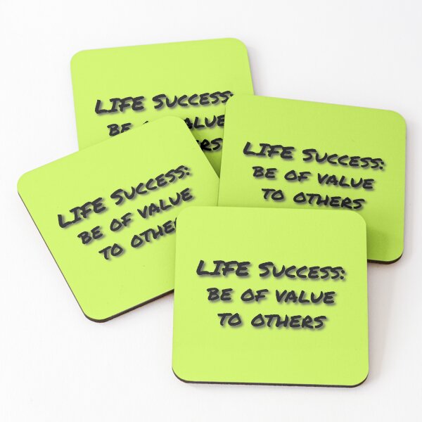 Item preview, (BF) Life Success: Be of Value to Others designed and sold by greatvibes4u.