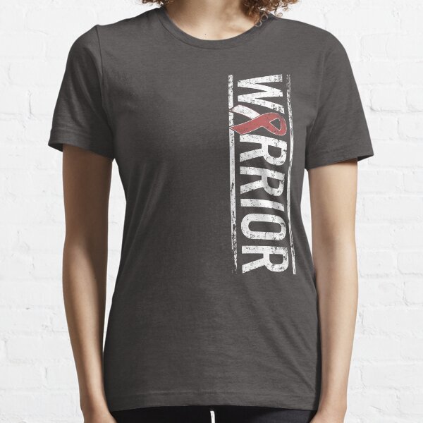 Head and Neck Cancer - Throat Cancer - Oral Cancer Warrior Essential T-Shirt