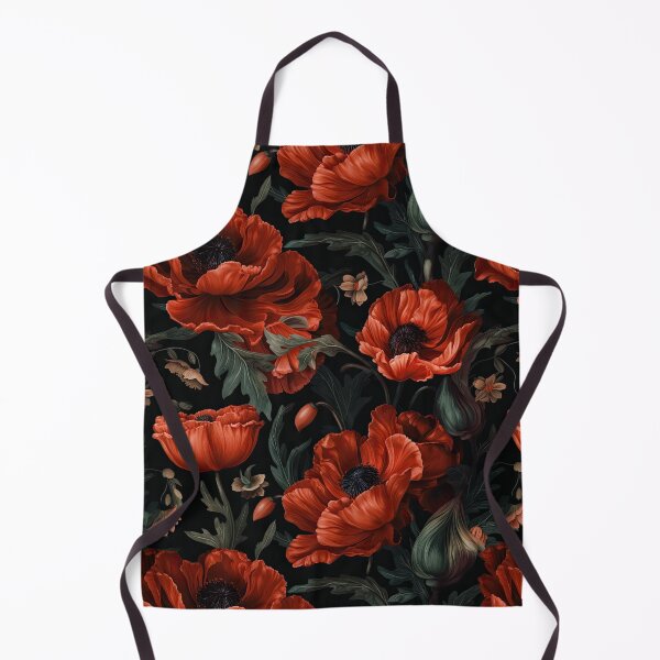Item preview, ENCHANTING HARMONY: POPPIES BLOOMING IN THE SHADOWS designed and sold by BorczVisuals.