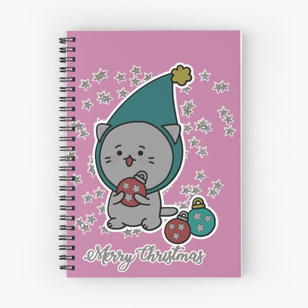Item preview, Meowy christmas emboss designed and sold by ManikRaja.