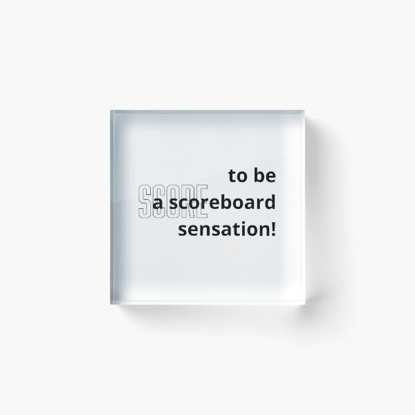Item preview, I am a scoreboard sensation, ok? no.2 designed and sold by Kasizda.