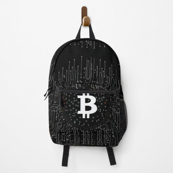 Aperçu de l'œuvre Bitcoin Crypto-monnaie Blockchain Logo #bitcoin #crypto créée et vendue par GrinGalore.