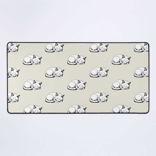 Item preview, white cat nap designed and sold by Catophile.
