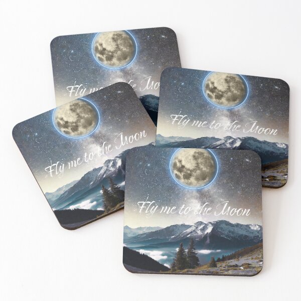 Item preview, Fly me to the moon designed and sold by Pixelfunk.