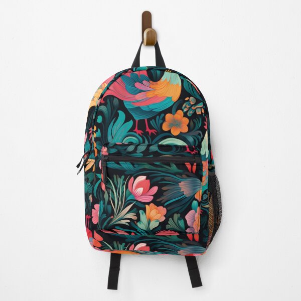 Item preview, Harmony Unveiled: Roosters and Blossoms in Nature's Dance designed and sold by BorczVisuals.