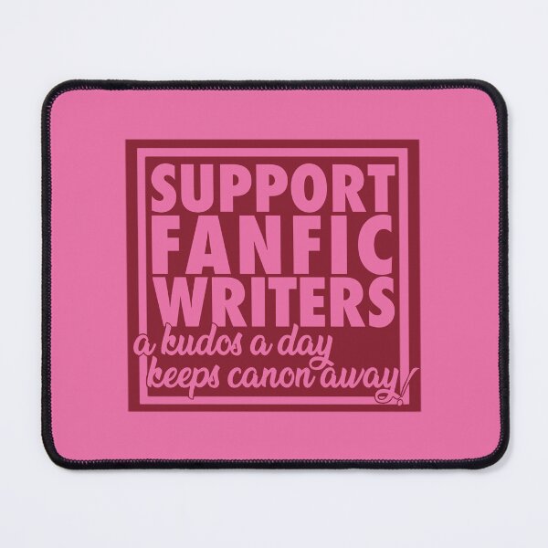 Item preview, Support Fanfic Writers - Pink/Red designed and sold by G-S-A.