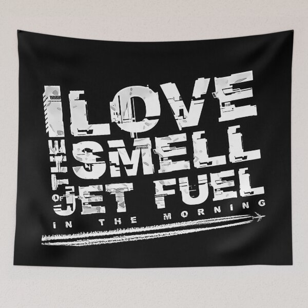 Item preview, I love the smell of jet fuel in the morning designed and sold by Aerolovers.