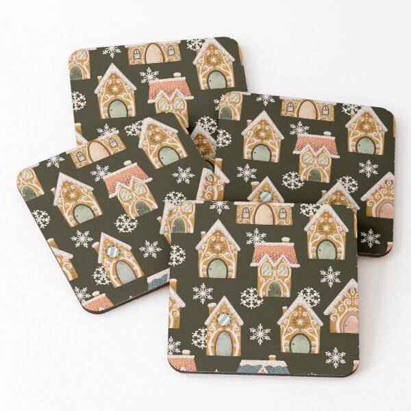 Item preview, Christmas gingerbread houses designed and sold by pinkyfish1010.