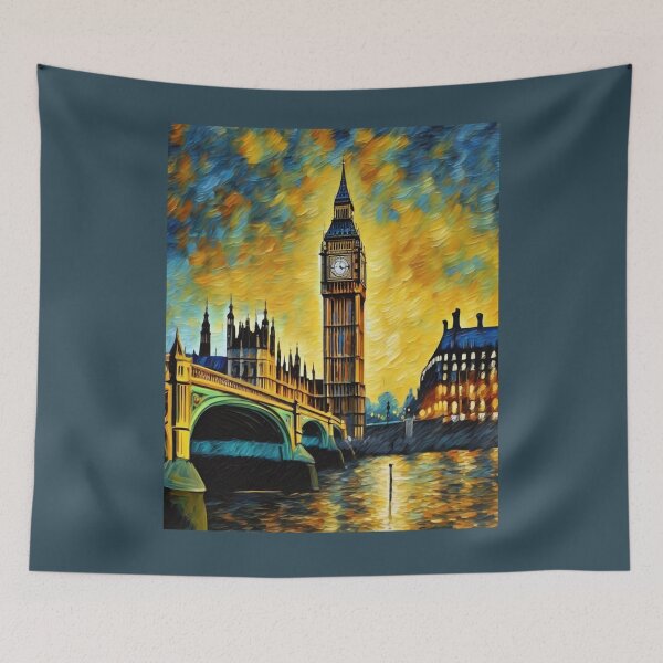 Item preview, The Icon of the City- Big Ben in London designed and sold by Artisticanvas.