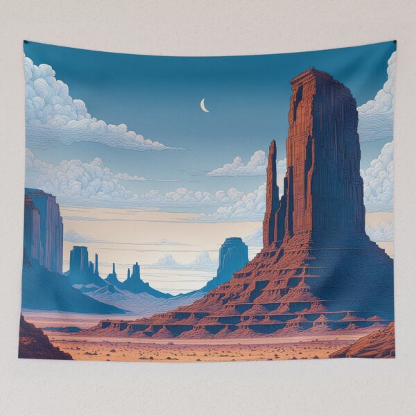 Item preview, Monument Valley Landscape I designed and sold by Secondearth.