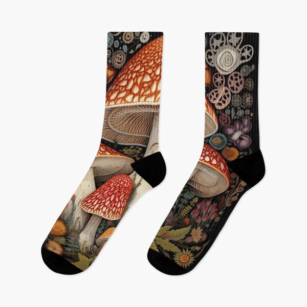 Item preview, Magic Mushroom Minimalist Pattern designed and sold by MushMagicWear.