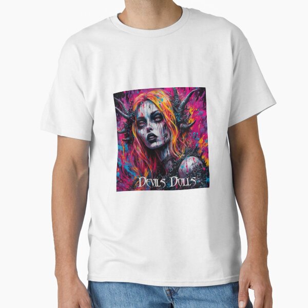 Devils Dolls - Color Painted babe 09 Classic T-Shirt