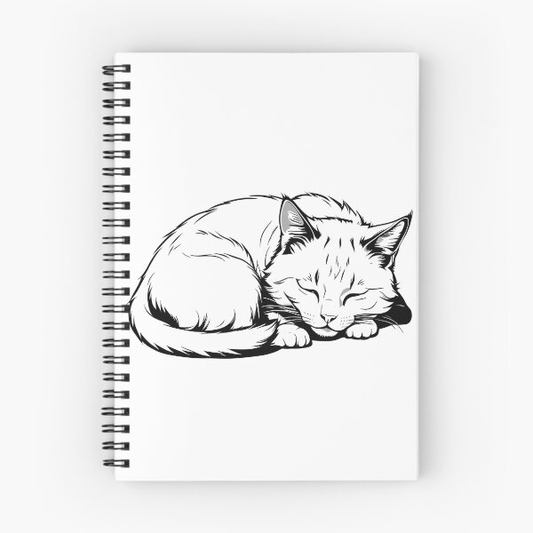 Item preview, white cat nap designed and sold by Catophile.