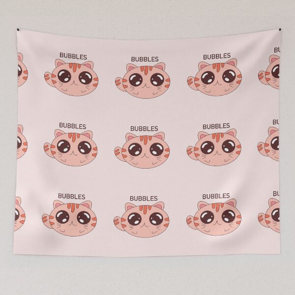 Item preview, "Bubbles" new cute kitten character design  designed and sold by randonc101.