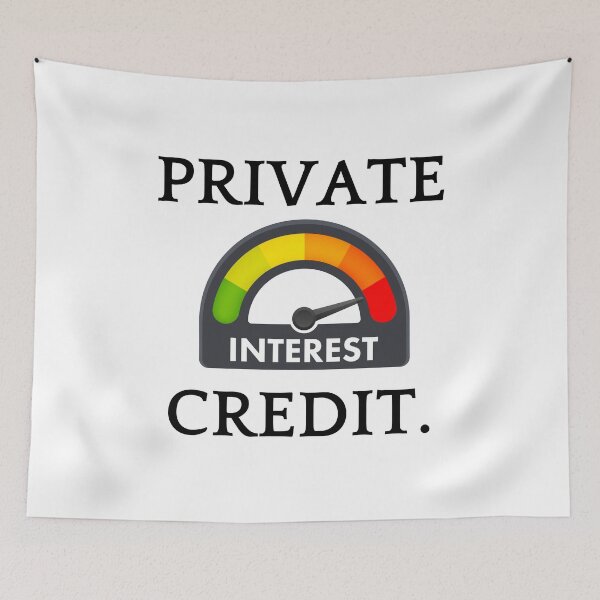 Item preview, Private Credit, Finance corporate gift, Investing, Private Markets designed and sold by ImaginePrinting.