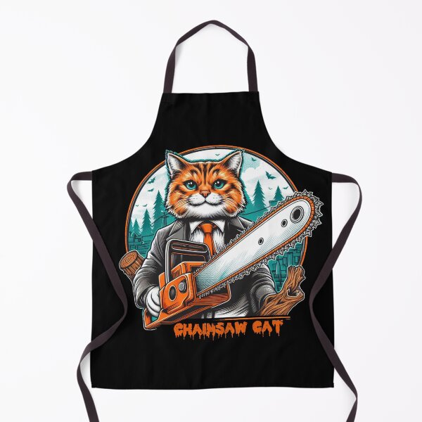 Item preview, Chainsaw Cat designed and sold by Big Catsby.