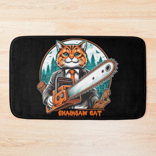 Item preview, Chainsaw Cat designed and sold by Big Catsby.
