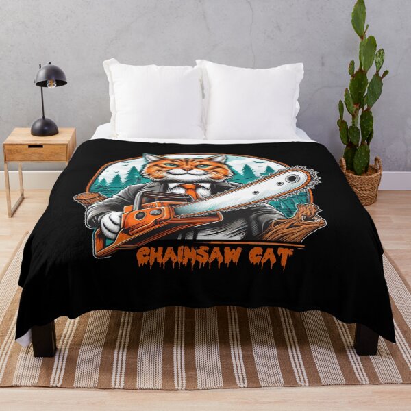 Item preview, Chainsaw Cat designed and sold by Big Catsby.
