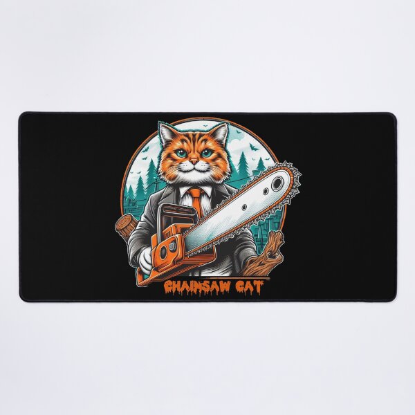 Item preview, Chainsaw Cat designed and sold by Big Catsby.