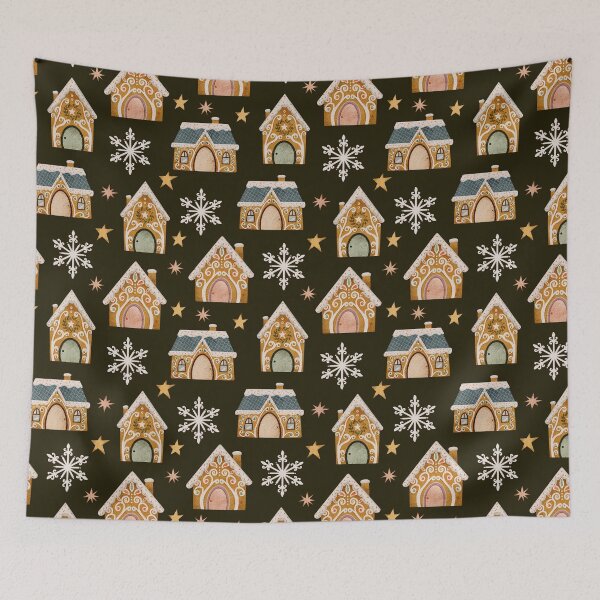 Item preview, Pretty gingerbread houses designed and sold by pinkyfish1010.