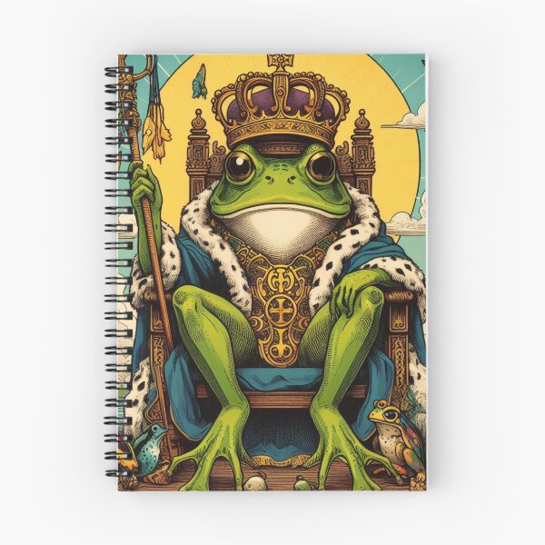 Item preview, king frog designed and sold by Greydate.