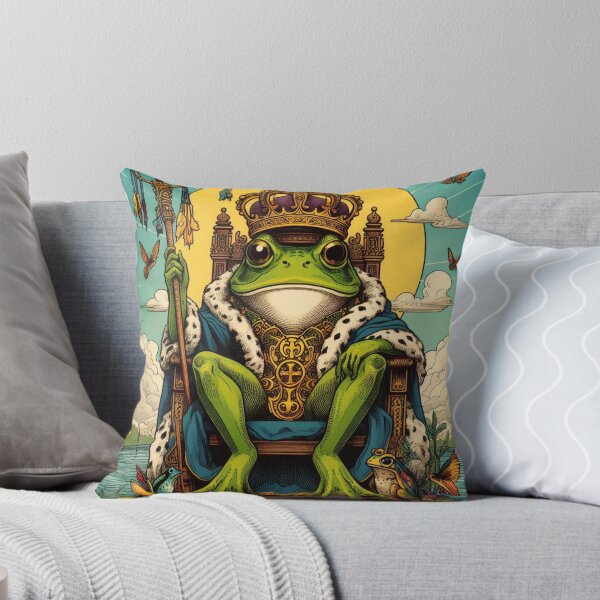 Item preview, king frog designed and sold by Greydate.