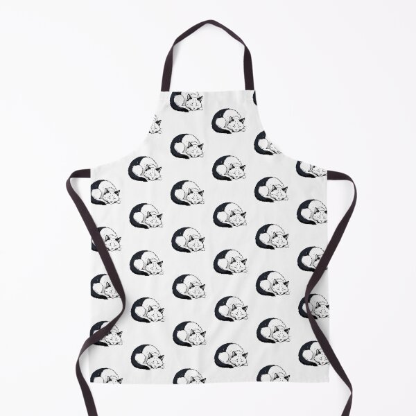 Item preview, tuxedo cat sleeping designed and sold by Catophile.