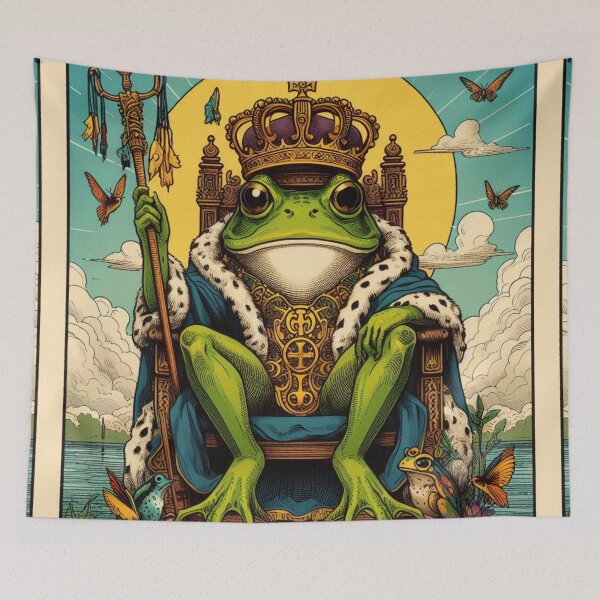Item preview, king frog designed and sold by Greydate.