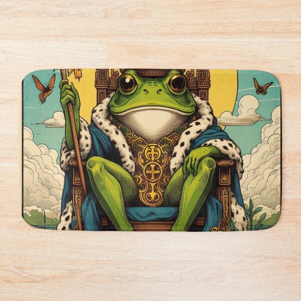 Item preview, king frog designed and sold by Greydate.