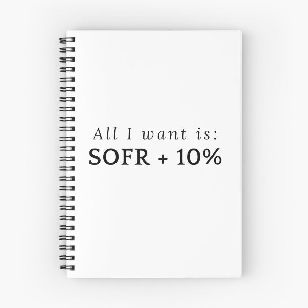 Item preview, SOFR interest rates, Finance corporate gift, Investing, Yield designed and sold by ImaginePrinting.