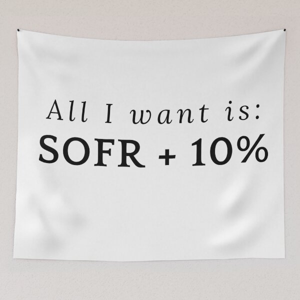 Item preview, SOFR interest rates, Finance corporate gift, Investing, Yield designed and sold by ImaginePrinting.