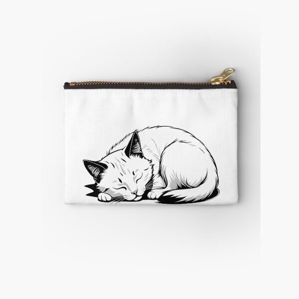 Item preview, white  cat nap designed and sold by Catophile.