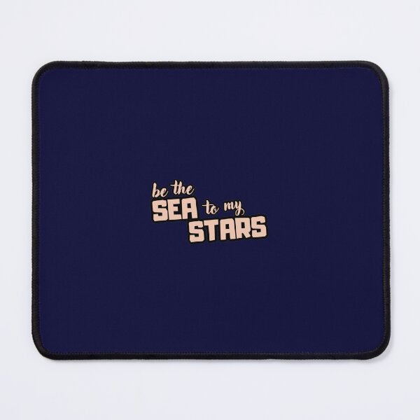 Item preview, Be the sea to my stars - romantic quote designed and sold by elenchase.