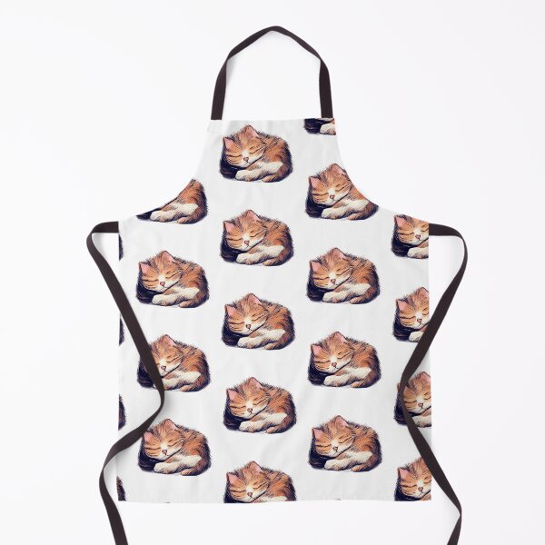 Item preview, CUTE CAT sleeping designed and sold by 123JUST4U.