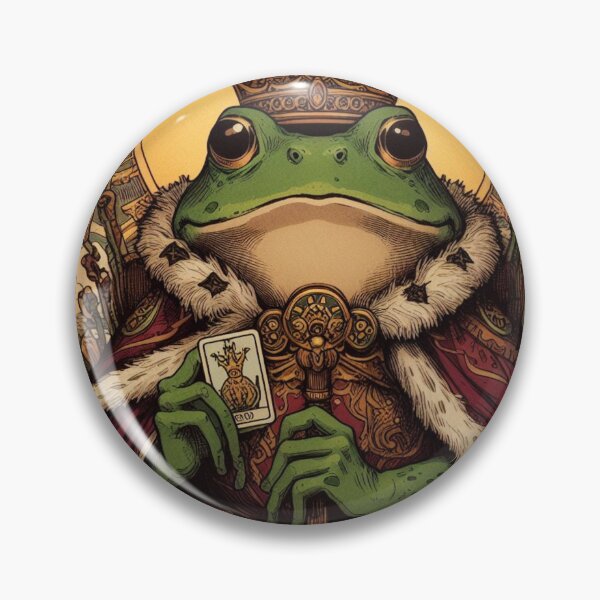 Item preview, king frog designed and sold by Greydate.