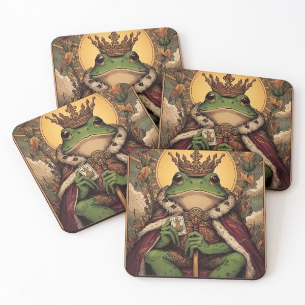Item preview, king frog designed and sold by Greydate.